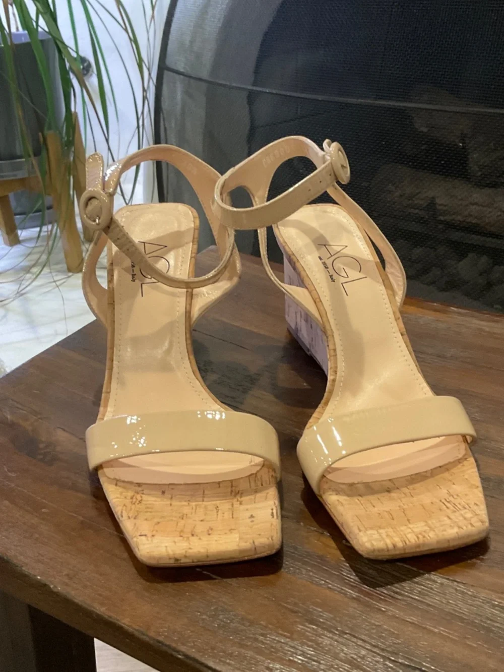 AGL Mimi Sandal Leather Size EU 39.5/US 9